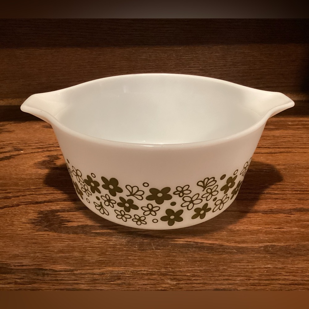 Vintage Pyrex Spring Blossom Casserole